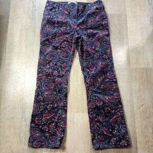 Vintage  Women's Tommy HIlfiger Paisley Corduroy Pants